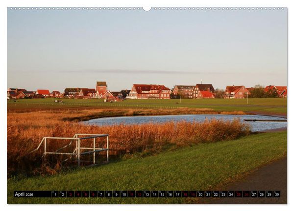Produktbild: Insel Baltrum, Perle im Ostfriesischen Wattenmeer (hochwertiger Premium Wandkalender 2026 DIN A2 quer), Kunstdruck in Hochglanz