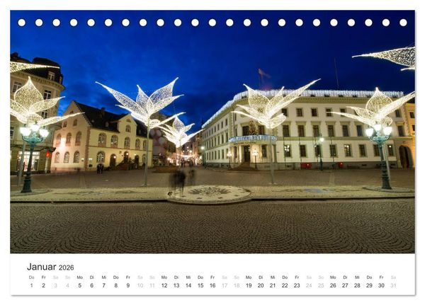 Produktbild: Du sch&ouml;nes Wiesbaden (Tischkalender 2026 DIN A5 quer), CALVENDO Monatskalender
