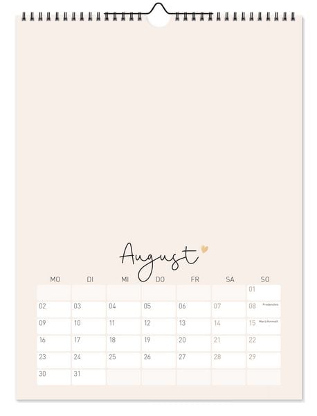 Produktbild: Bastelkalender A4+ 2027