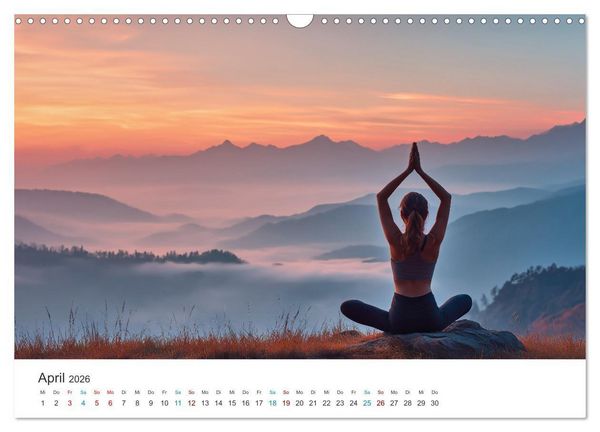 Produktbild: Balance des Lebens (Wandkalender 2026 DIN A3 quer), CALVENDO Monatskalender