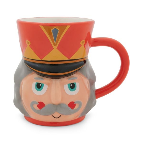 Produktbild: Tasse figurativ Nussknacker rot
