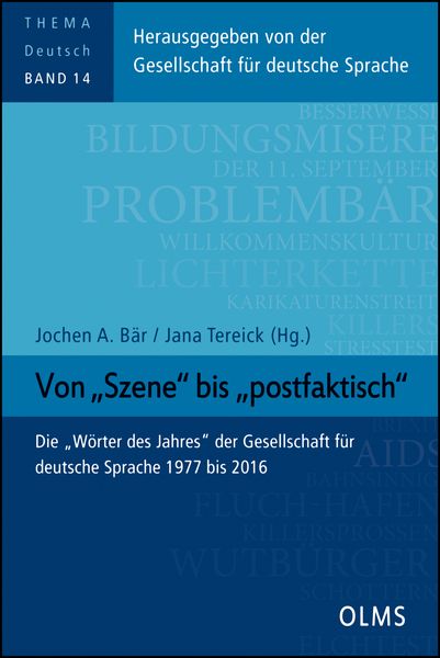 Produktbild: Von "Szene" bis "postfaktisch"