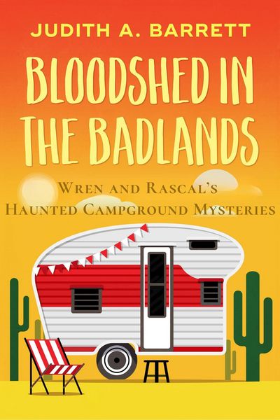 Produktbild: Bloodshed in the Badlands (Wren and Rascal's Haunted Campground Mysteries, #1)