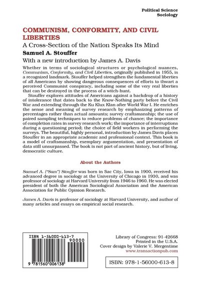 Produktbild: Communism, Conformity and Liberties