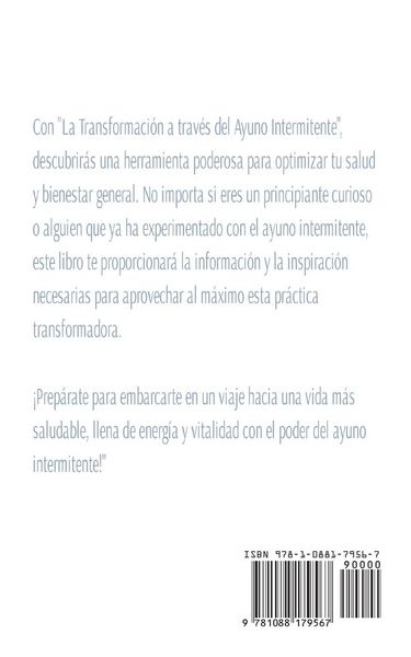 Produktbild: Beneficios Del Ayuno Intermitente