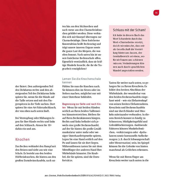 Produktbild: Mein Beckenbodenbuch