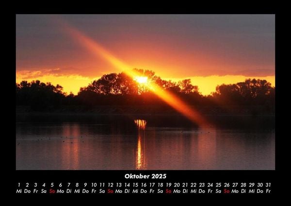 Produktbild: Die Seen der Erde 2025 Fotokalender DIN A3