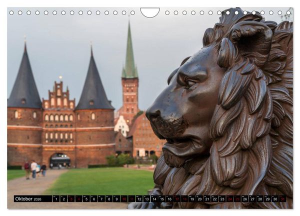 Produktbild: Deutsche Hansest&auml;dte (Wandkalender 2026 DIN A4 quer), CALVENDO Monatskalender