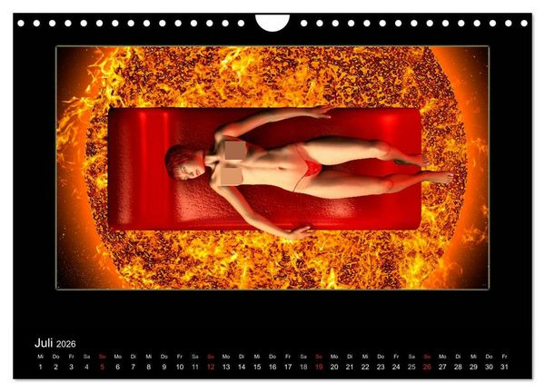 Produktbild: Digital Woman (Wandkalender 2026 DIN A4 quer), CALVENDO Monatskalender
