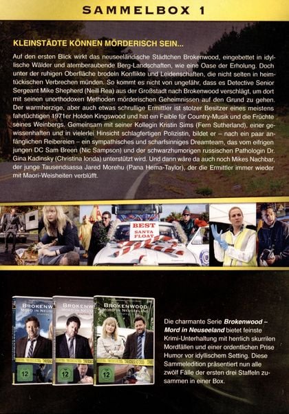 Produktbild: Brokenwood - Mord in Neuseeland - Sammelbox 1 - Staffel 1-3 [6 DVDs]