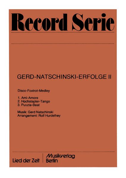 Produktbild: Gerd-Natschinski-Erfolge II