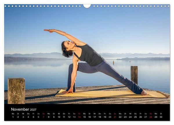 Produktbild: Yoga (Wandkalender 2027 DIN A3 quer), CALVENDO Monatskalender