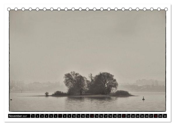 Produktbild: Boden-Seen-Sucht (Tischkalender 2027 DIN A5 quer), CALVENDO Monatskalender
