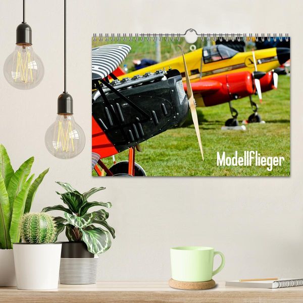 Produktbild: Modellflieger / CH-Version (Wandkalender 2026 DIN A4 quer), CALVENDO Monatskalender