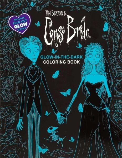 Produktbild: Tim Burton's Corpse Bride Glow-in-the-Dark Coloring Book