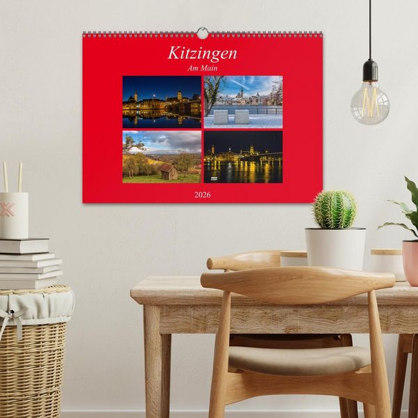 Produktbild: Kitzingen am Main (Wandkalender 2026 DIN A3 quer), CALVENDO Monatskalender