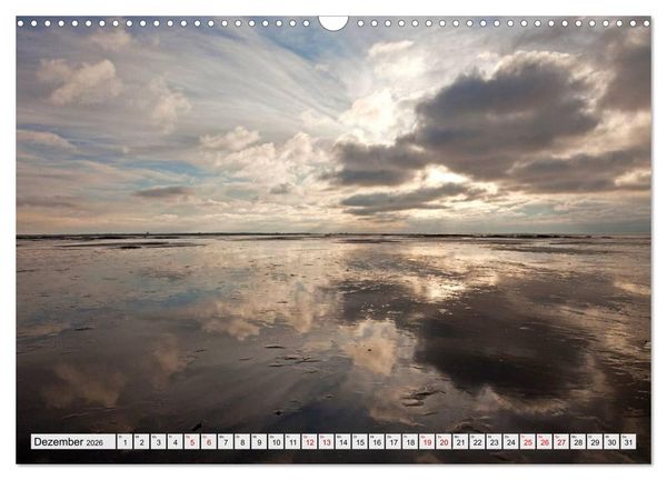 Produktbild: Schleswig-Holstein - Nordfriesland (Wandkalender 2026 DIN A3 quer), CALVENDO Monatskalender