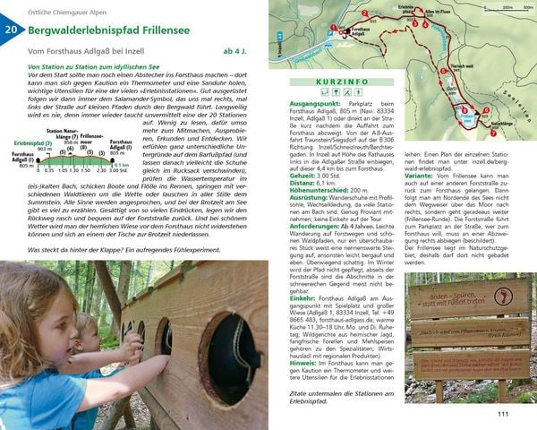 Produktbild: ROTHER Wanderbuch ErlebnisWandern mit Kindern Chiemgau &ndash; Berchtesgaden