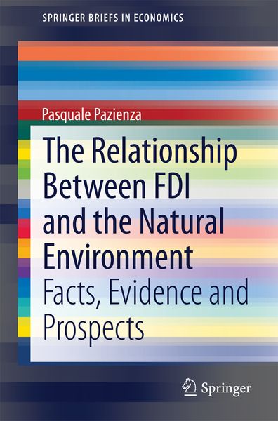 Produktbild: The Relationship Between FDI and the Natural Environment