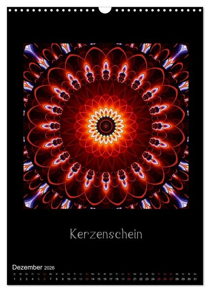 Produktbild: Mandalas - Spiegel der Seele (Wandkalender 2026 DIN A3 hoch), CALVENDO Monatskalender
