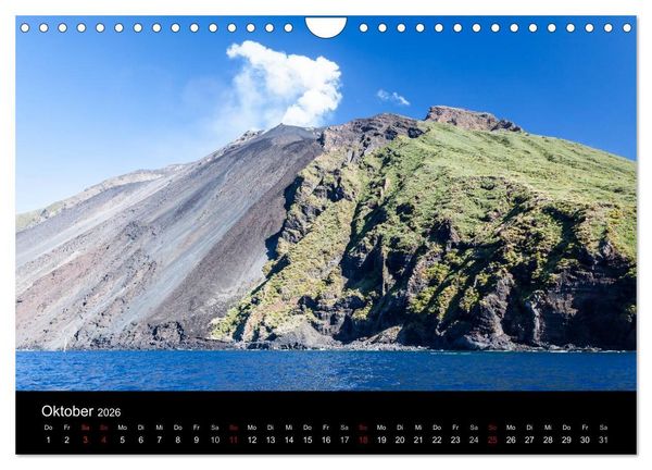 Produktbild: Liparische Inseln (Wandkalender 2026 DIN A4 quer), CALVENDO Monatskalender