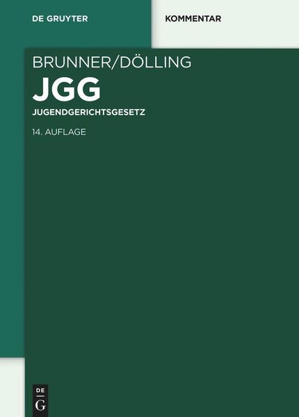 Produktbild: Jugendgerichtsgesetz