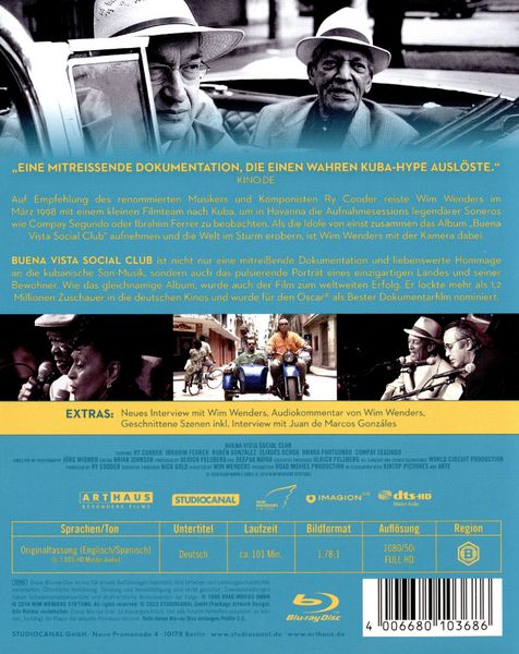 Produktbild: Buena Vista Social Club (OmU)