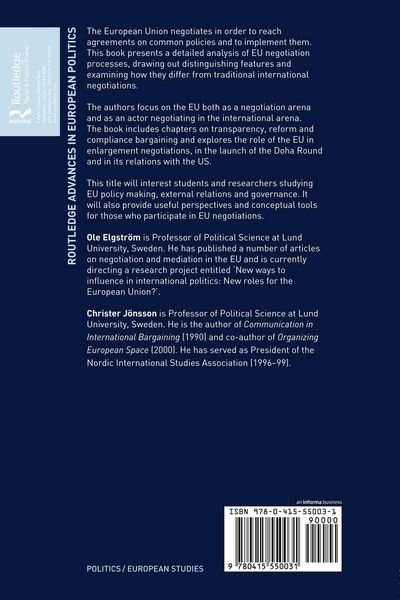 Produktbild: European Union Negotiations