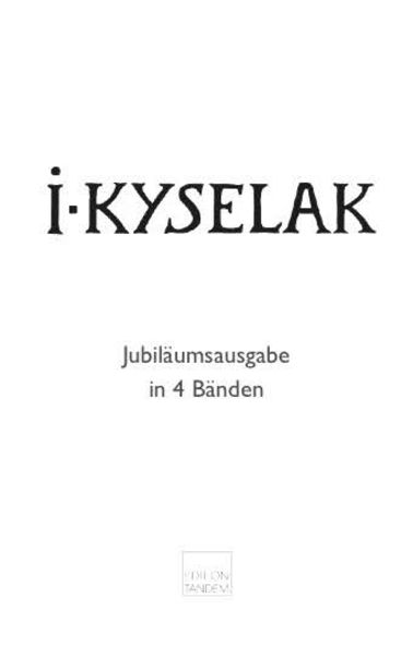 Kyselak, Gebundene Ausgabe von Gabriele Goffriller, Edition Tandem, 9783903516335