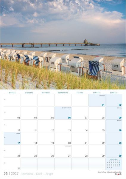Produktbild: Fischland - Dar&szlig; - Zingst Kalender 2027