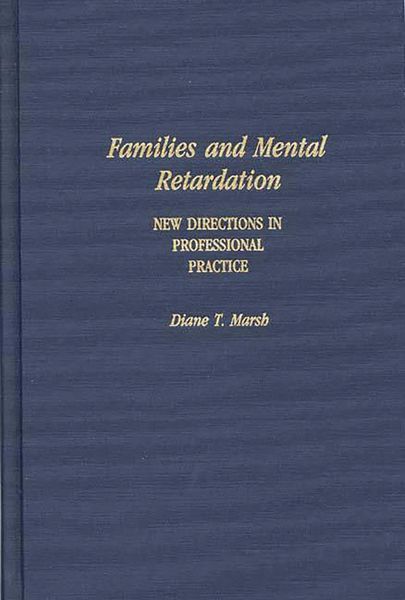 Produktbild: Families and Mental Retardation