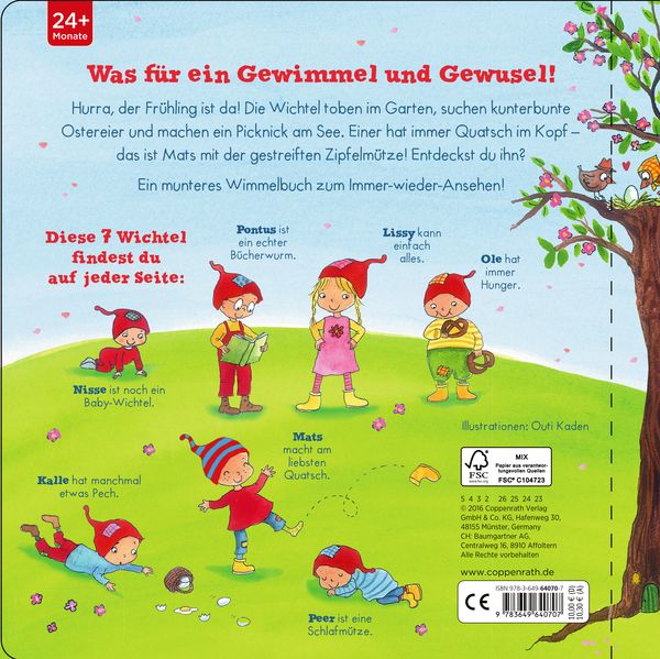 Produktbild: Mein Fr&uuml;hlingswichtel-Wimmelbuch