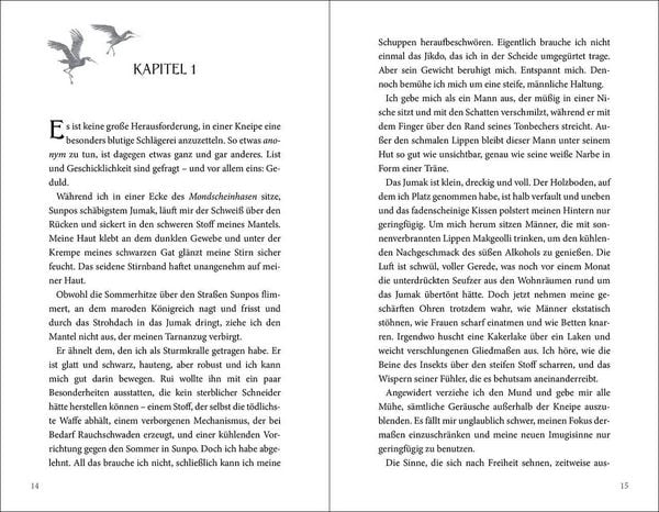Produktbild: Kings & Thieves (Band 2) - Der Schrei der Schwarzkraniche