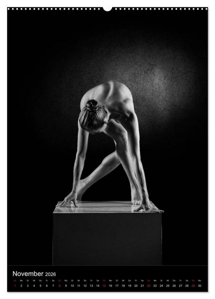 Produktbild: BODY SCULPTURE (Wandkalender 2026 DIN A2 hoch), CALVENDO Monatskalender