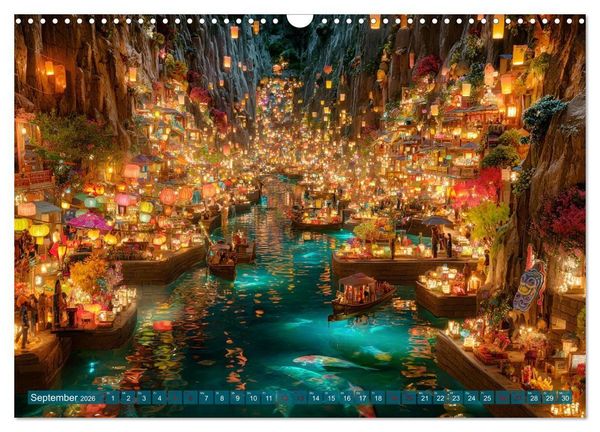 Produktbild: Hier wimmelt es (Wandkalender 2026 DIN A3 quer), CALVENDO Monatskalender