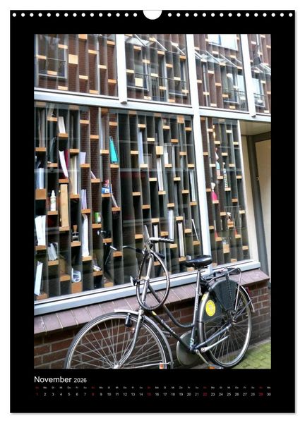 Produktbild: Amsterdam (Wandkalender 2026 DIN A3 hoch), CALVENDO Monatskalender