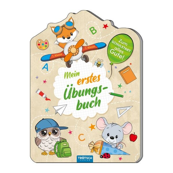 Produktbild: TR&Ouml;TSCH - &Uuml;bungsbuch Zum Schulstart Tierfreunde
