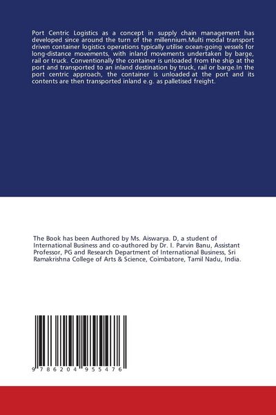 Produktbild: A Study on Port Centric Logistics