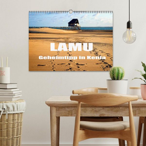 Produktbild: Lamu - Geheimtipp in Kenia (Wandkalender 2026 DIN A3 quer), CALVENDO Monatskalender