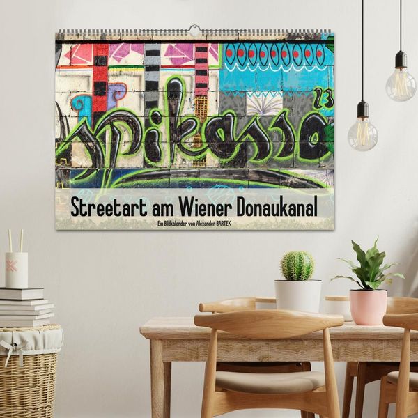 Produktbild: Streetart am Wiener Donaukanal (Wandkalender 2027 DIN A2 quer), CALVENDO Monatskalender
