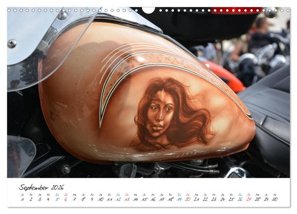 Produktbild: Harley Davidson - Details einer Legende (Wandkalender 2026 DIN A3 quer), CALVENDO Monatskalender