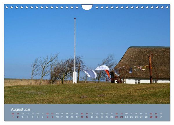 Produktbild: Westerhever (Wandkalender 2026 DIN A4 quer), CALVENDO Monatskalender