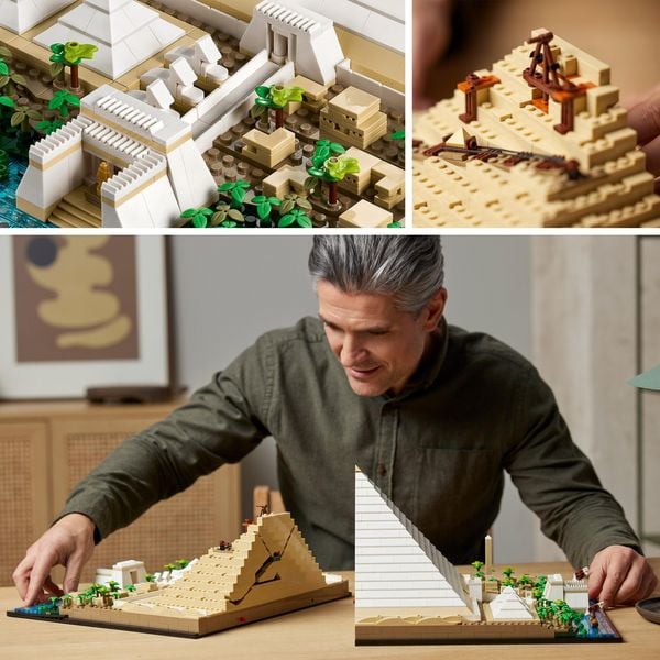 Produktbild: LEGO Architecture 21058 Cheops-Pyramide Modellbausatz f&uuml;r Erwachsene