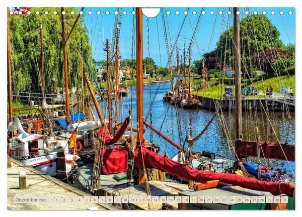 Produktbild: Reise an die Nordsee - Carolinensiel (Wandkalender 2026 DIN A4 quer), CALVENDO Monatskalender