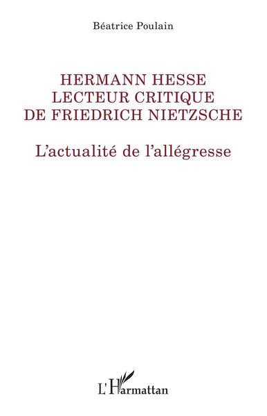 Produktbild: Hermann Hesse lecteur de Friedrich Nietzsche