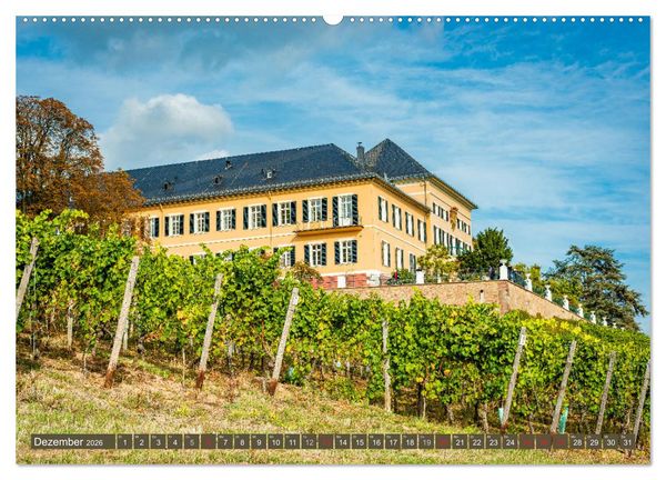 Produktbild: Kulturlandschaft Rheingau (hochwertiger Premium Wandkalender 2026 DIN A2 quer), Kunstdruck in Hochglanz
