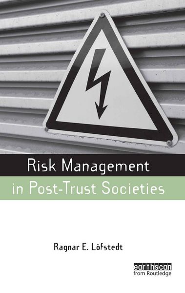 Produktbild: Risk Management in Post-Trust Societies
