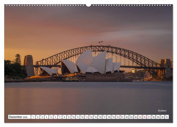 Produktbild: Australien Ostk&uuml;ste - von Cairns nach Sydney (hochwertiger Premium Wandkalender 2026 DIN A2 quer), Kunstdruck in Hochglanz