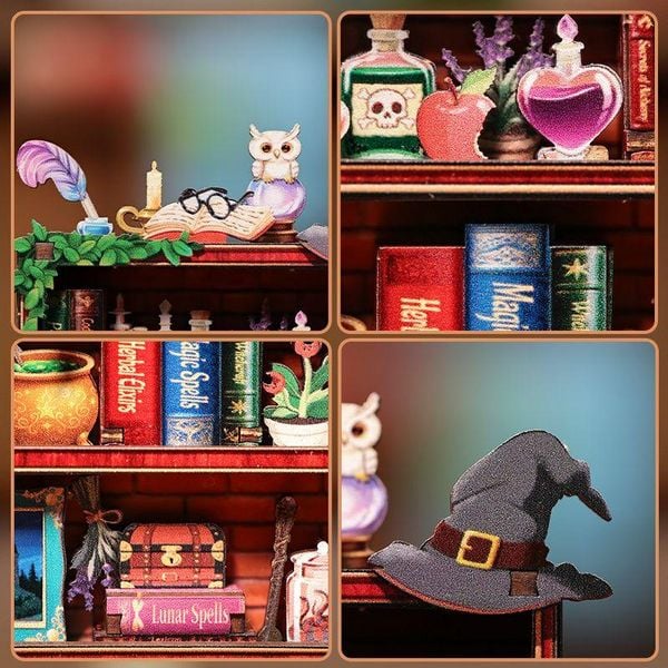 Produktbild: Mini-Booknook Magic Bookshelf