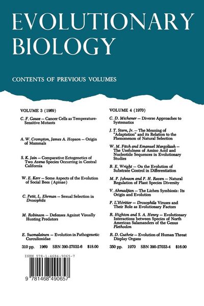 Produktbild: Evolutionary Biology